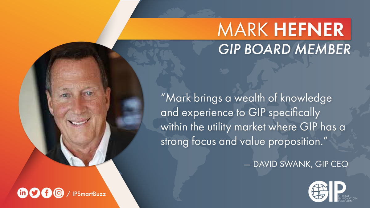 We're excited to have Mark as part of the GIP board! Read more about Mark here >> globalinnovationplatform.com/news/gip-board… #ipfm #sgiot #iEcoNet #IPSmartBuzz #innovation #DigitalRevolution #DigitalEconomy #tech #affirmtogether