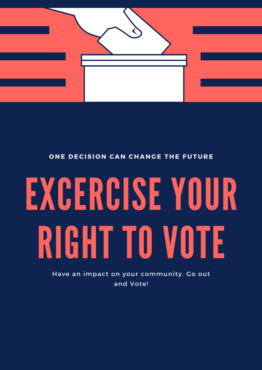 Don't forget to Vote today! Polls are open until 8 p.m.