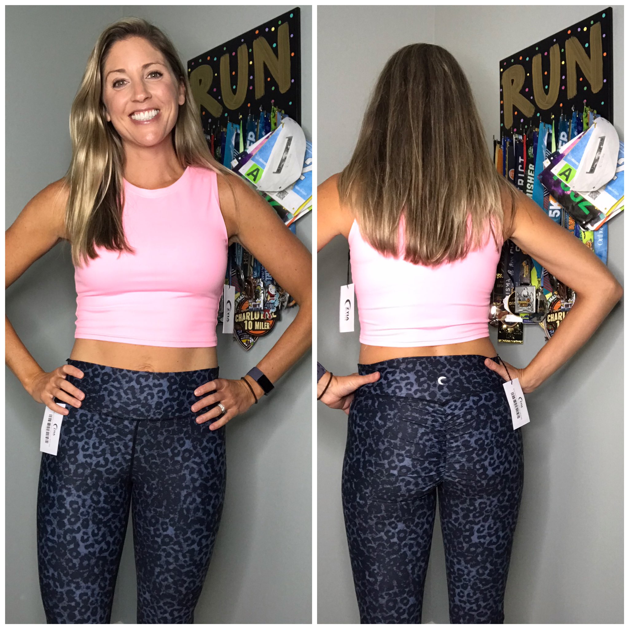 Shannon Swerdzewski on X: ☀️💗Love being able to wear cute, comfy clothes  around the house! Zyia is the BEST! 🌙Black metallic leggings and racer  back tank! 💗☀️  / X