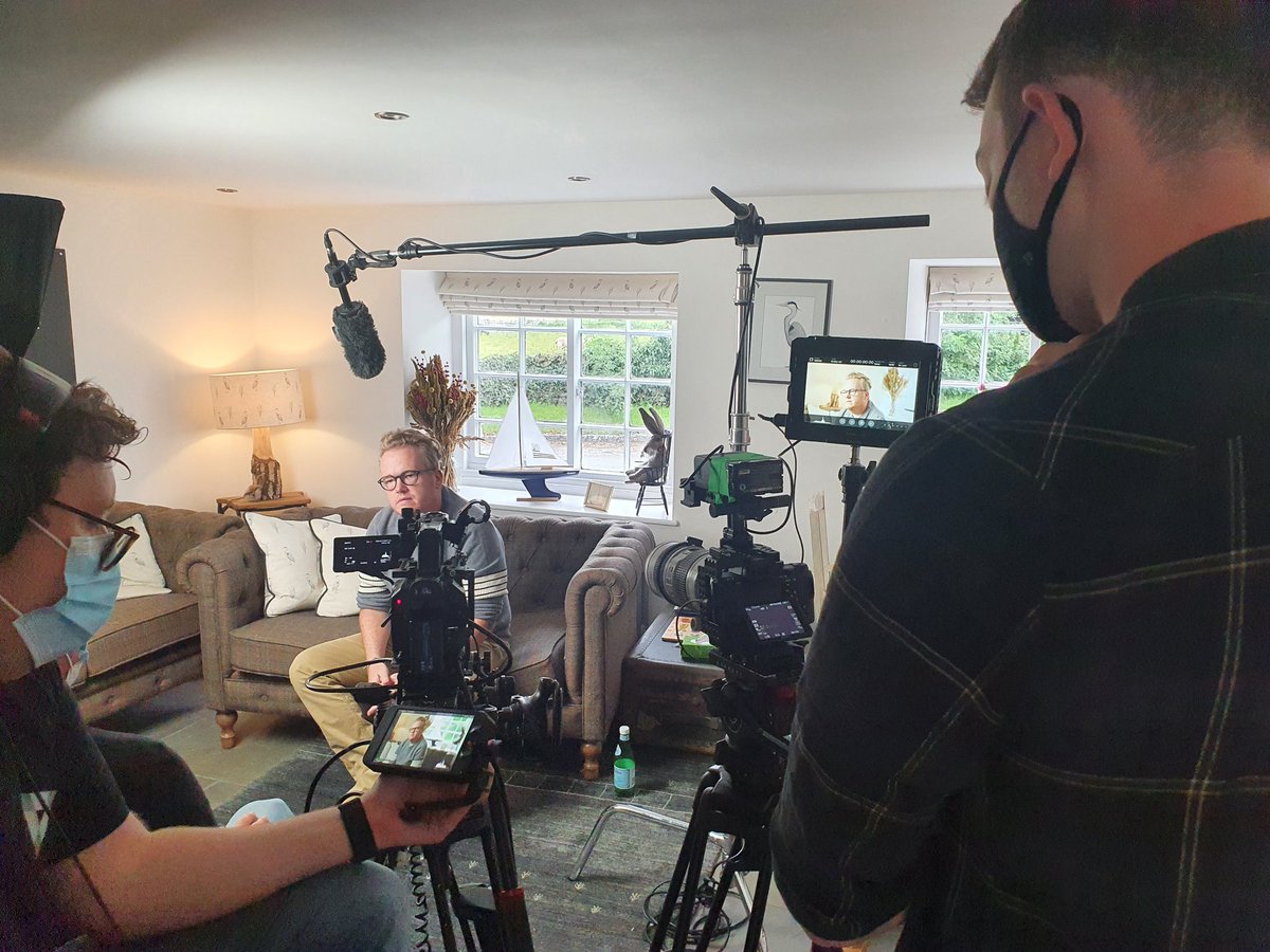geniecomms's tweet photo. Spending the day filming with our lovely client today and fabulous video partner. So good to have some normality - albeit safely! https://t.co/8zo08yhLa6