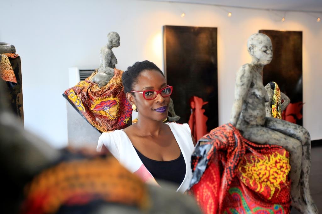 PEJU ALATISE She is an interdisciplinary artist whose works challenge the status quo of the African society. She is an architect and author of two books and her artworks have been showcased in art galleries around the globe. A truly excellent artist!