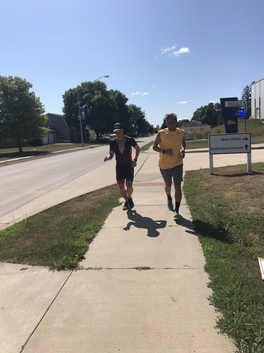 RethabileRieger's tweet photo. FINISHED!! #redemption 1/2ironman was a success!! Way to go @AltiereRyan!! Thanks for doing the run with him @CoachNRizzo!! 5:30 hours, 70.3 miles. So impressive!! #ryan70point3 https://t.co/caIDiDF836