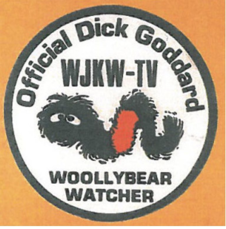 I'm so sad to learn of the passing of Cleveland weatherman, animal advocate, and icon Dick Goddard. He was a neighbor for a bit. Halloween was the best. Oh, how we loved the satiny Woolly Bear stickers we'd find among our treats. 1/3
