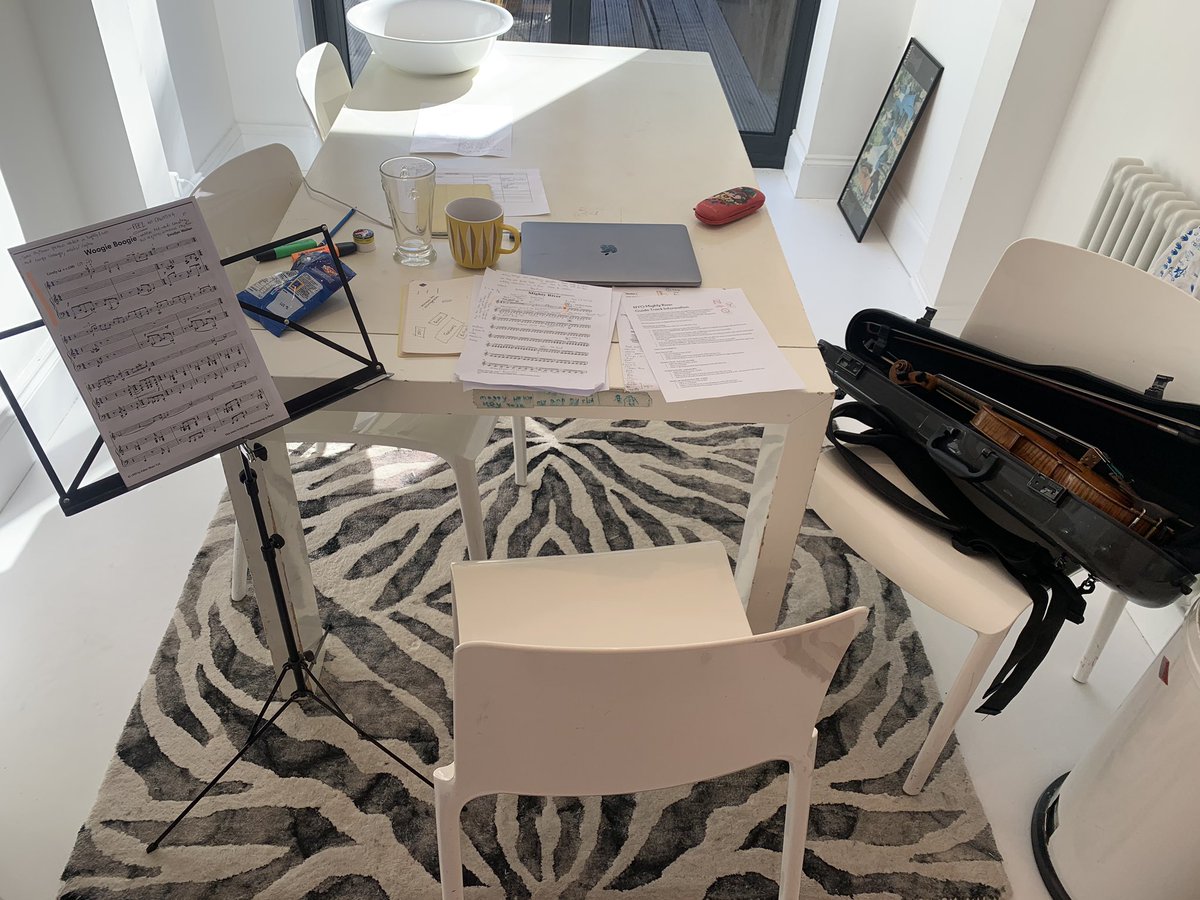 Zoom coaching chaos!!!
End of 2nd day coaching the <a href="/NYO_GB/">The National Youth Orchestra</a> 2nd Violin section on <a href="/ErrollynWallen/">Errollyn Wallen</a>’s Mighty Rivers. Amazing playing, committment and conversations being had.