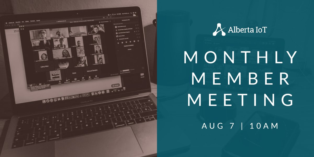 AlbertaIot's tweet image. Are you coming to our meeting on Friday? There&apos;s no cost and you don&apos;t have to be a member to join us, sign up now to save your spot: eventbrite.ca/e/monthly-memb… #iot #iotevent #iotnetworking #abtech #albertaiot #iiot #techevent