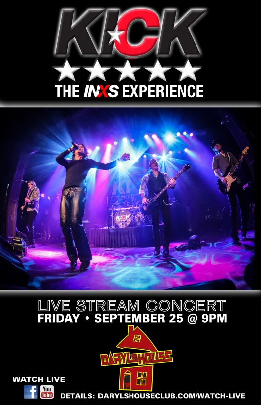 Just Announced! Our first LiveStream Event coming to you from Daryl's House Club 9-25! 
Tix: tinyurl.com/y45vvqc3