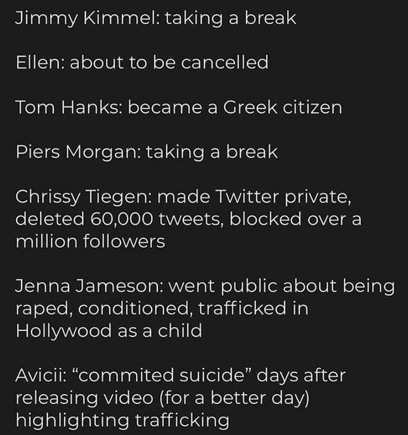 TaraMarie365's tweet image. #pizzagatelsreal #pizzagate2020 #GhislaineMaxwelldidNOTkillherself #GhislaineMaxwell #EpsteinFiles #EpsteinFlightLogs #EpsteinIsland #EpsteinDidntKillHimself #ellendegeneresisapedo #PizzaGateTeigen #AviciiDidntKillHimself #TomHanksPedo #Hollyweird #HollywoodExposed