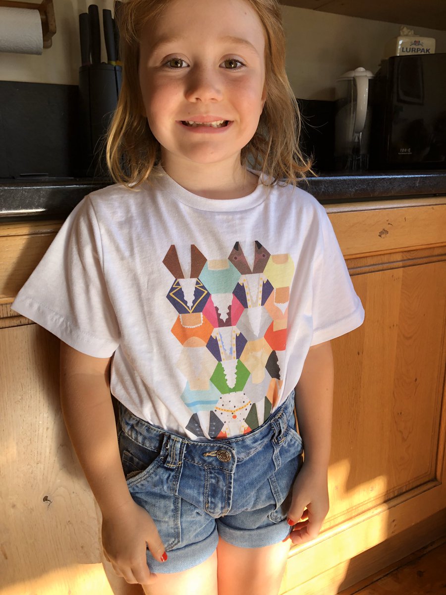 Isabelle rocking her <a href="/HamiltonMusical/">Hamilton</a> tshirt for her 7th birthday at the weekend <a href="/Lin_Manuel/">Lin-Manuel Miranda</a> <a href="/DaveedDiggs/">Daveed Diggs</a> <a href="/ARamosofficial/">Anthony Ramos</a> <a href="/ReneeGoldsberry/">RenéeEliseGoldsberry</a> <a href="/Phillipasoo/">🏳️</a> <a href="/JasCephasJones/">Jasmine Cephas Jones</a> <a href="/ChrisisSingin/">Christopher Jackson</a> Your biggest little fan!