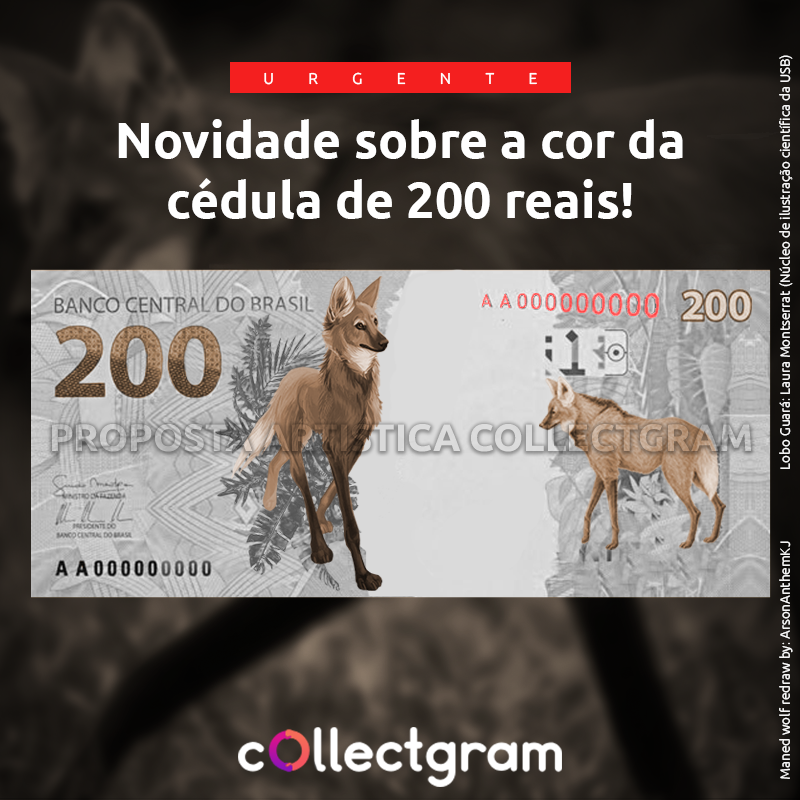 collectprime1's tweet photo. De acordo com o jornal Valor Econômico um modelo de cédula sugerido pelo Banco Central do Brasil apresenta a nota de R$ 200,00 com o cinza como cor predominante e detalhes amarronzados.

#numismatica #colecionismo #collectgram #conhecimento https://t.co/TG8BOZ13x0