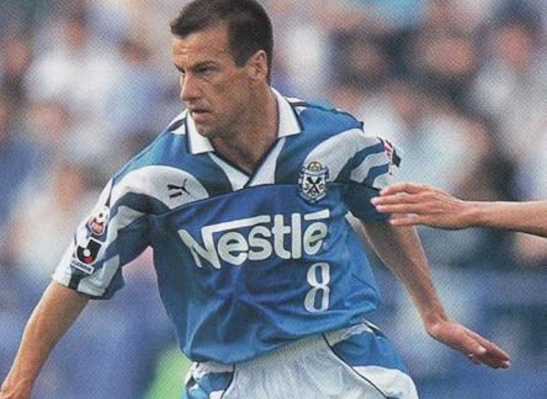 DUNGAClub: Júbilo IwataPeriod: 1995-1998A player going to Japan is perhaps not the strangest, but the timing here is somewhat strange. Dunga had captained Brazil to a World Cup title in 1994, and was to captain in 1998 as well. In between, he went to Japan to ply his trade