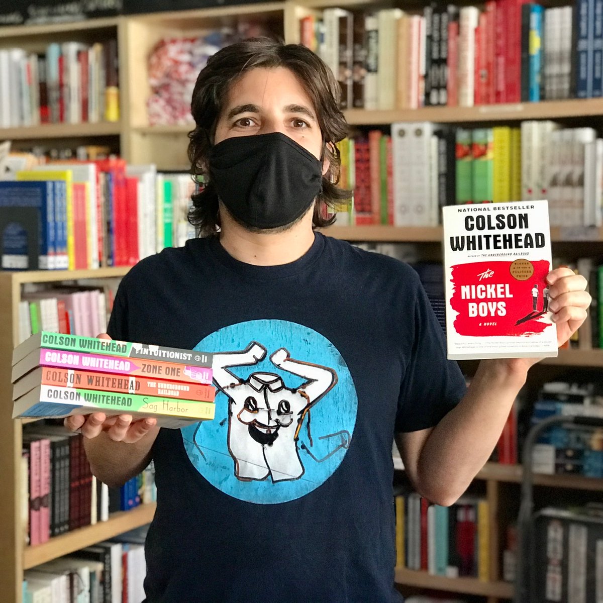AvidBookshop's tweet photo. From bookseller David: "...Whitehead's books are my favorite literary combination: page turners that keep me thinking when I'm able to put them down." @colsonwhitehead @doubledaybooks @vintaganchor @aragiauthors #avidreads #avidrecommends
https://t.co/mTXJjThA4Y https://t.co/CQGLJGXomZ