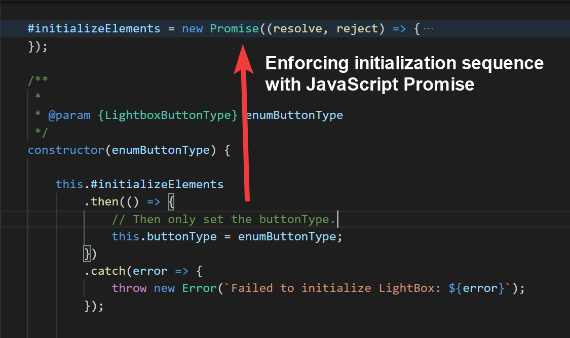 msiatraining's tweet image. #JavaScript Programming Tip: Enforcing initialization sequence with JavaScript Promise. Learn more about #JavaScriptPromise from MDN: t.ly/6cBT