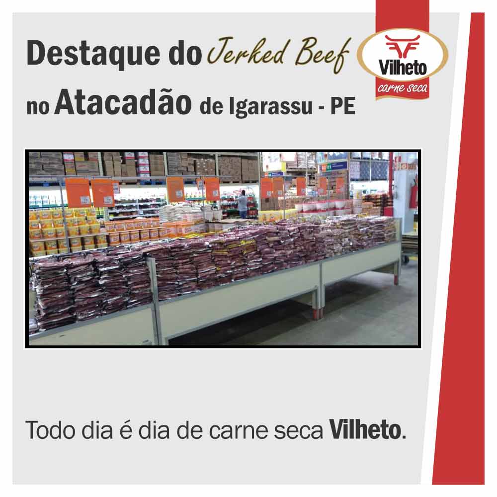 Vilheto's tweet photo. Você conhece a cidade de Igarassu no Pernambuco❓😉
A nossa equipe sabe e junto do Atacadão, conseguimos oferecer a carne seca Vilheto!
👉https://t.co/dooVUVBmDN
#Pernambuco #Igarassu #Atacadão
#PontoDeVenda #carnesvilheto
#carne #carneseca #charque #jerkedbeef
#qualidade #jaba https://t.co/X7aTUS2rKs