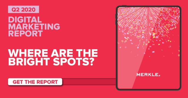 claridge_tj's tweet photo. .@Merkle's Q2 2020 #DigitalMarketing Report shares the latest benchmarks and insights across channels, including #paidsearch, #Amazonads, #socialmedia as we enter the next half of 2020. Download now: https://t.co/YBPMzp1YIS https://t.co/8B7hYIrWdY