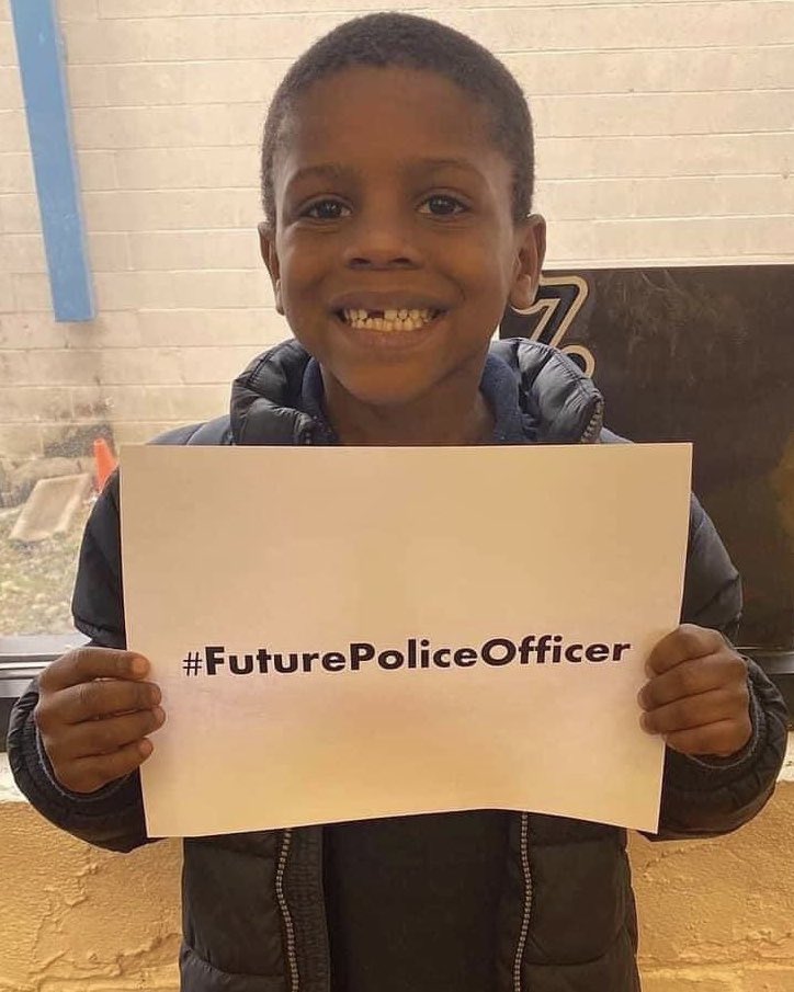 HPOUTX's tweet photo. This sweet 7-year-old, Zamar Jones, was senselessly murdered in Philadelphia over the weekend. He wanted to be a police officer when he grew up. Rest in Peace to our little brother. #JusticeForZamar 

https://t.co/DzMrA1Y8g5 https://t.co/RtlyWHwtp7