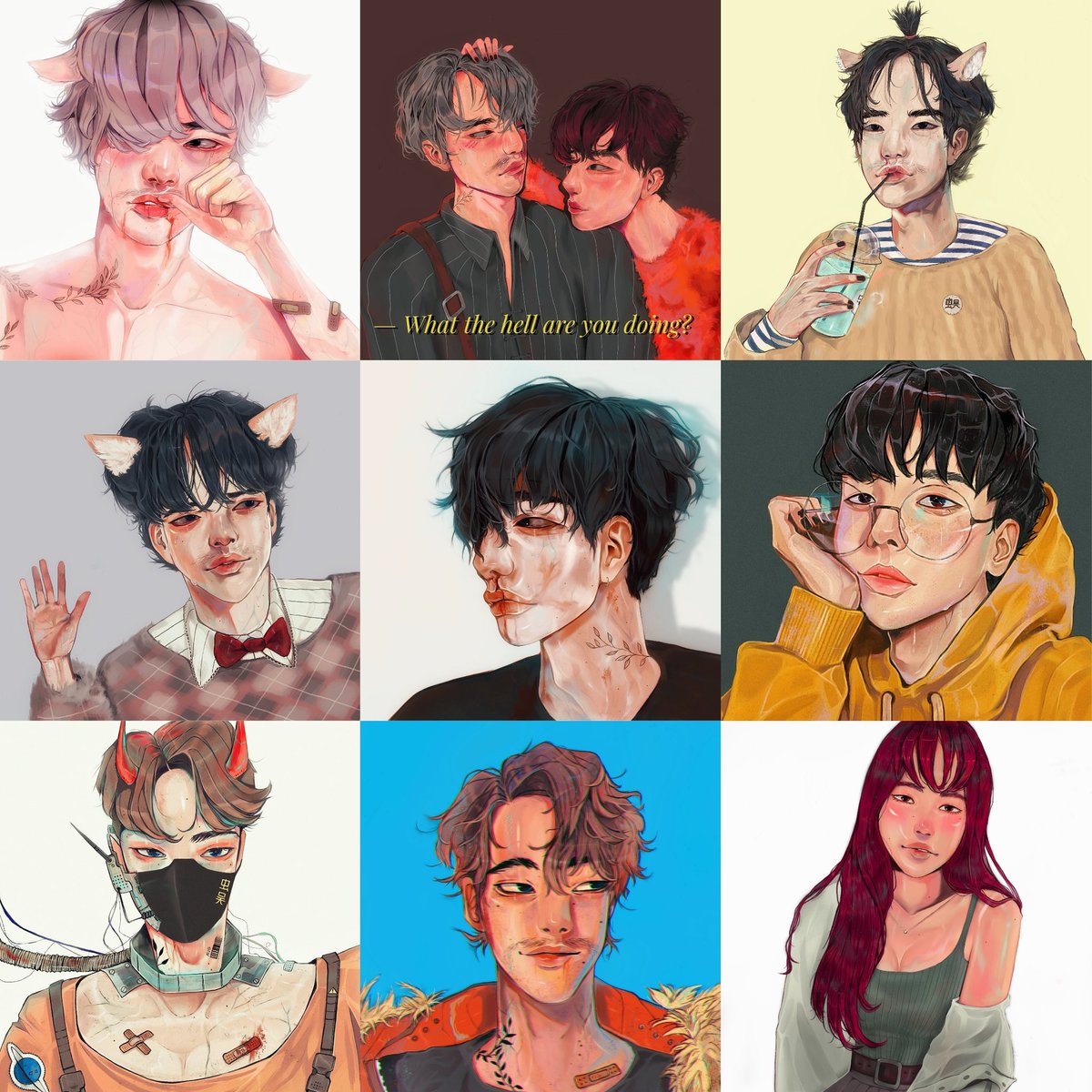 See more of my art on Insta ;) instagram.com/minthehedgehog… #faceyourart #illustrationart #art #artistsoninstagram #DTYS #digitalart #AnimeArt