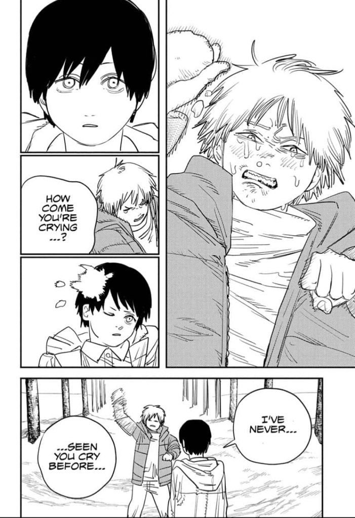 its all those complex interactions and those entangled experiences and values crashing down on you. its what makes these 2 pages KILL me in hindsight.