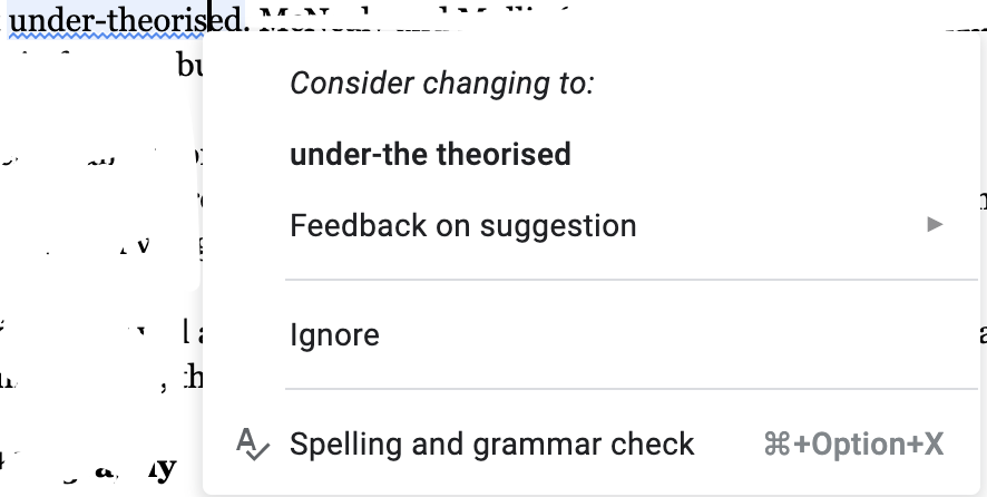 rchlmyphllps's tweet image. excuse me? #undertheorised #latenightediting