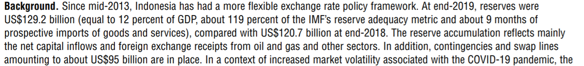 So on the RAM (without the controls adjustment) China is under-reserved while Indonesia is over reserved (120% of the metric ...)?