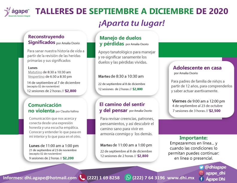 dhiagape's tweet photo. ¡Contamos con todos nuestros servicios en línea para poder seguir cerca de ti!
Para más información: 
Tel: (222) 169 8258
Correo: dhi.agape@hotmail.com
WhatsApp: 2227643196
Dirección: Lateral Sur Recta Cholula 3606 https://t.co/vwOEwSjuYX