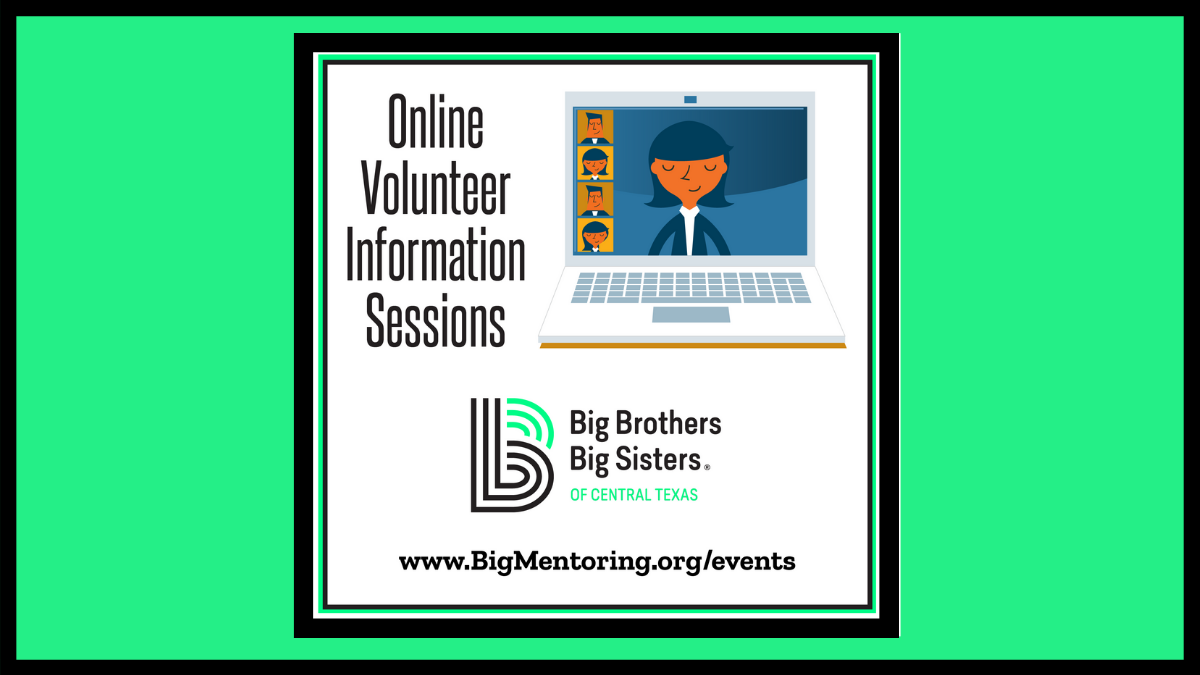 bigmentoring's tweet photo. Want to make a difference for a child? Ever thought of becoming a Big Brother or Big Sister?

Join us at one of our Online Volunteer Information Sessions to learn more! For more information, please visit https://t.co/5DyyBhwKmK.

#MentoringMatters #BBBSCTX #BigMentoring https://t.co/NQ7Yd5H698