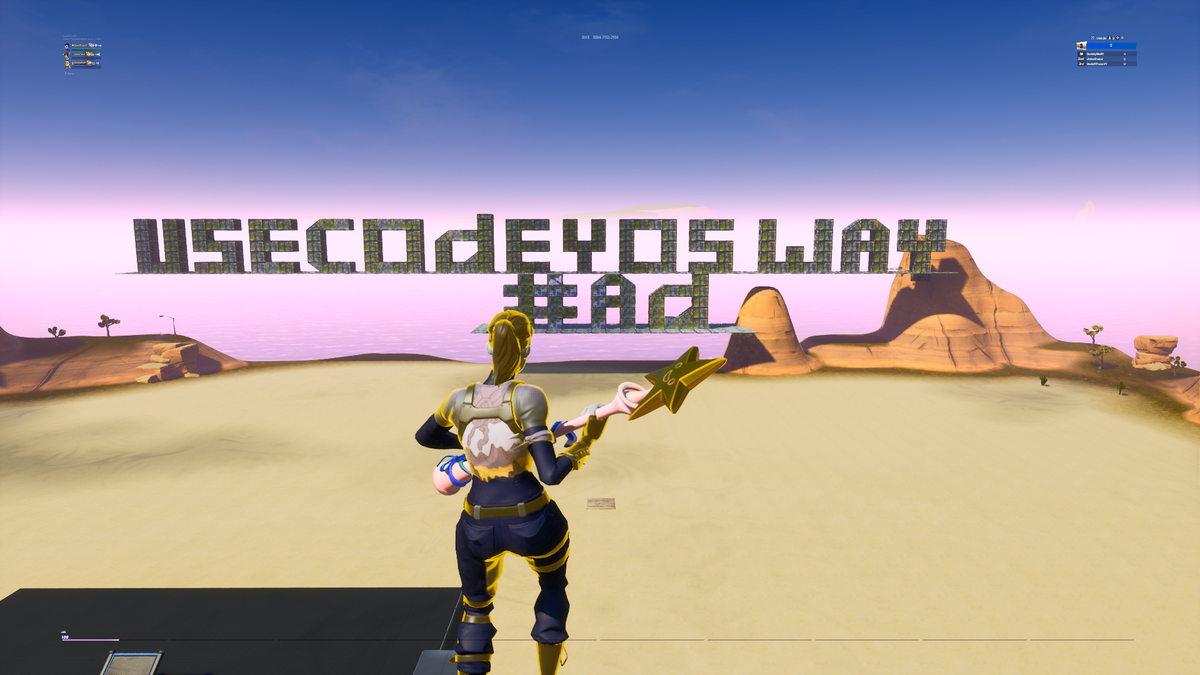 qtFunnY2's tweet photo. Use code yosway in the item shop https://t.co/mt8C3GFuZJ
