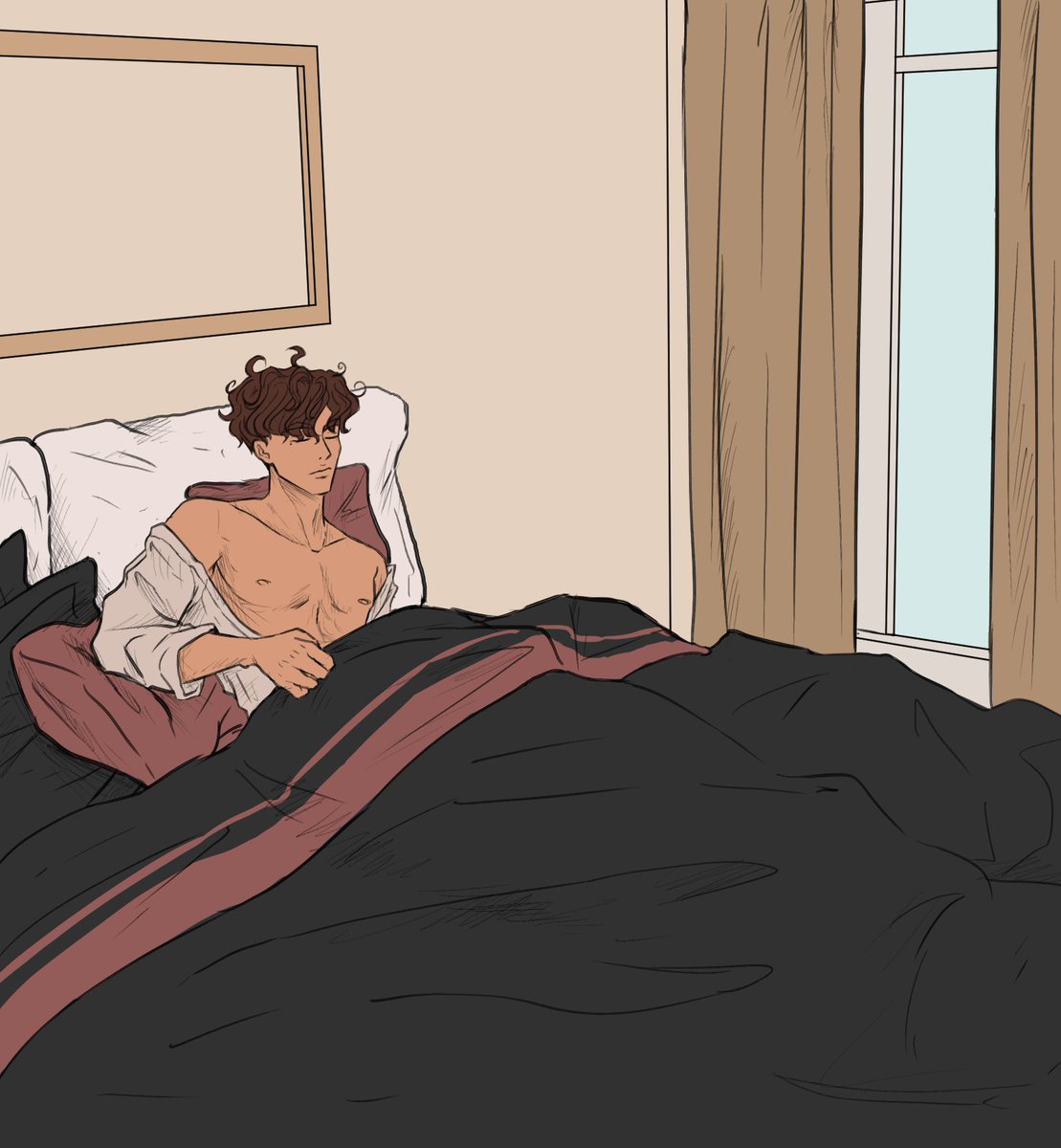 ppuduhepa's tweet photo. Here's my handsome boy! Finished coloring, but I've to add a lot of details (T^T) btw these are from the first episode. I wanna publish my comic on @webtooncanvas very soon (*w*) #WEBTOON #comic #canvaswebtoon #digitalart https://t.co/J3wC3hsv5C