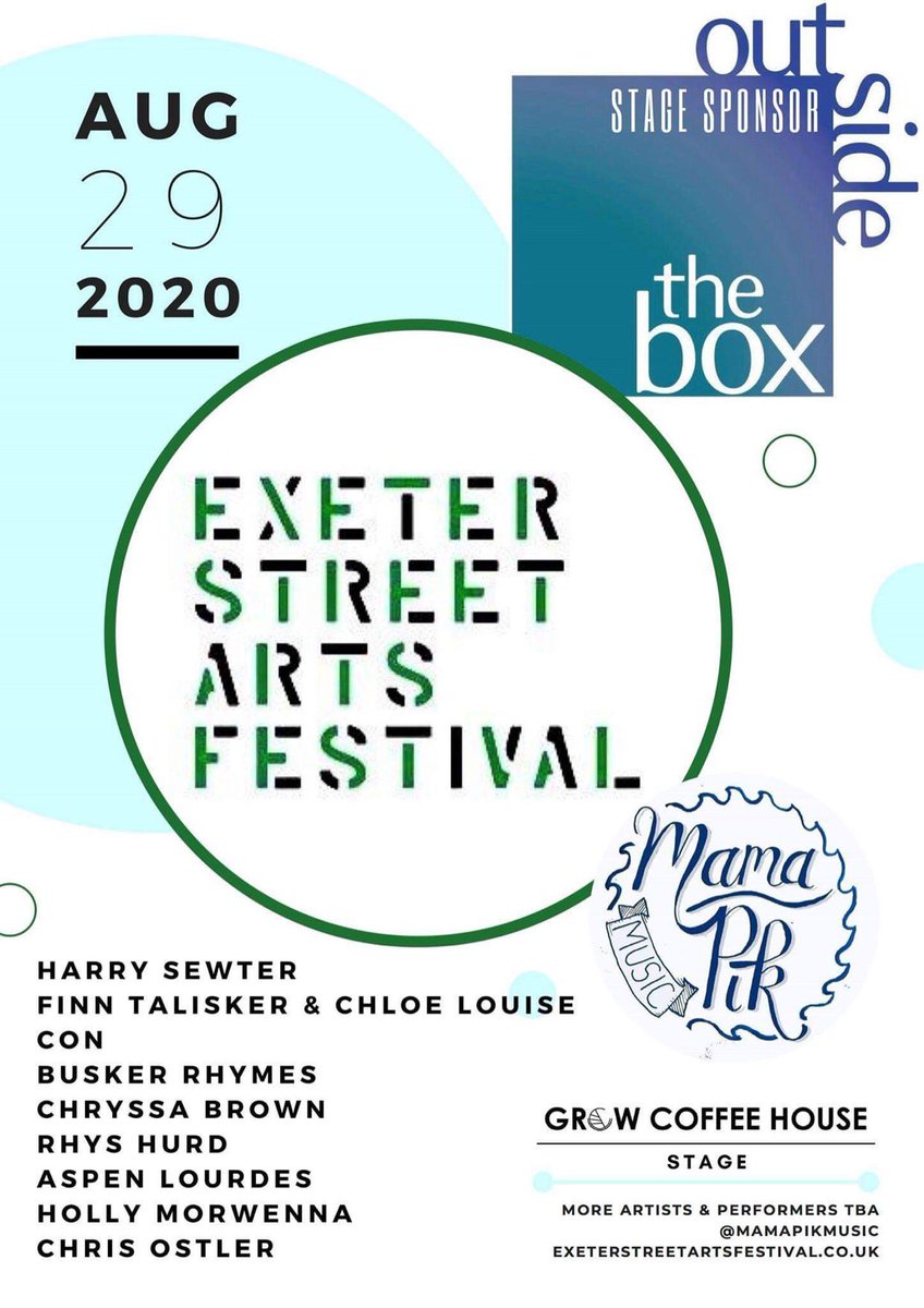 We have been so lucky this year with the incredible team of curators on board.
<a href="/mamapikmusic/">Mama Pik Music</a> is supporting young musicians all year in her indefatigable style!
She has curated the beautiful terrace area <a href="/GrowCoffeeHouse/">GrowCoffeeHouse</a> w/ pitch sponsorship; <a href="/Odette_0TB/">Odette Barnes</a> from Outside The Box.