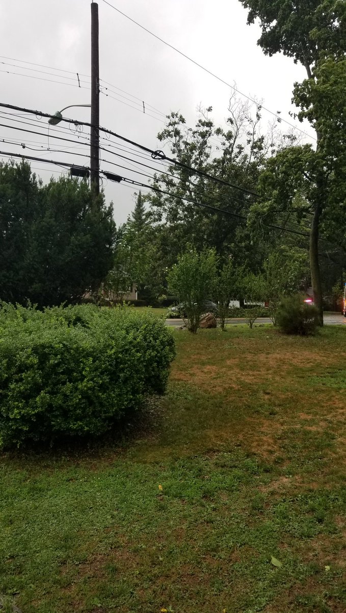 Storm damage in Waldwick, NJ