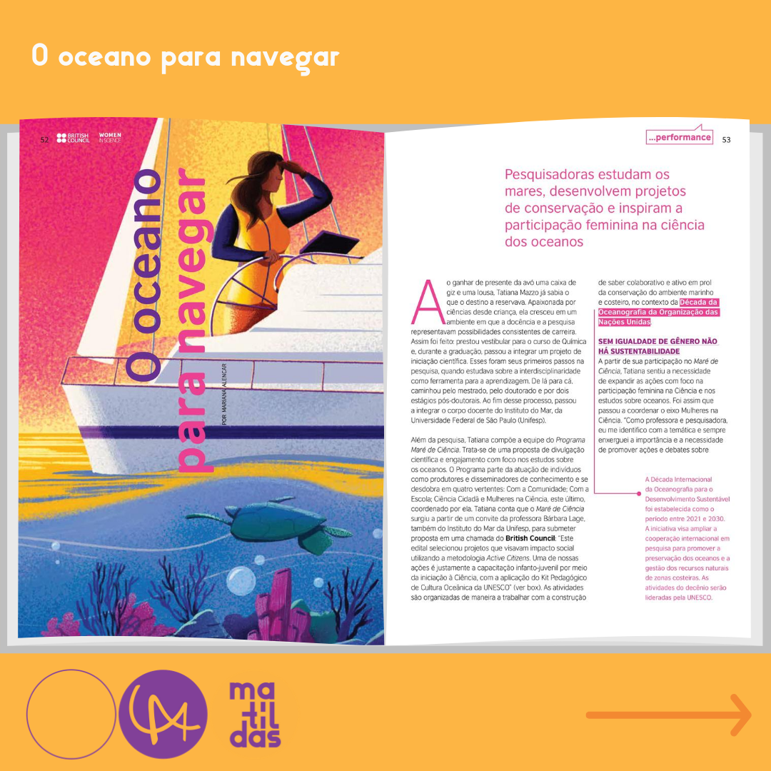 labmatildas's tweet photo. A revista traz reportagens sobre ações do Conselho Britânico para fomentar a participação de mais mulheres nas ciências, promovendo eventos e formando redes entre o Reino Unido e as Américas.
#mulheresnaciência #labmatildas https://t.co/WFfoKP7iJ4