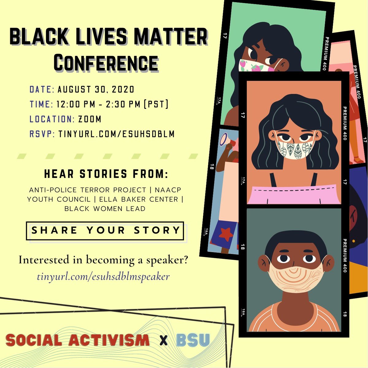 IndependenceHS's tweet photo. ESUHSD Black Lives Matter Conference
08.30.2020
12-2:30p

#BLM

#EastSidePride

#sixerpride https://t.co/DzH5R53YPX