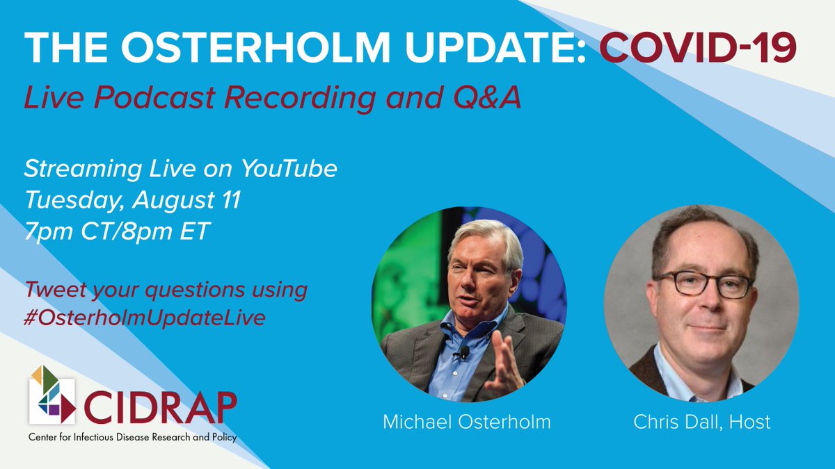 Michael Osterholm PhD, MPH tweet media