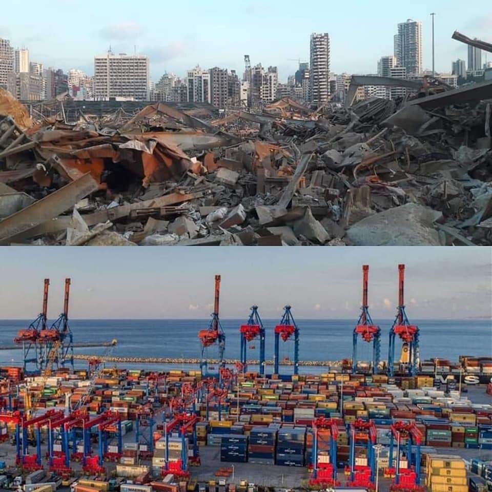 A severe economic collapse.

On a brink of war with Israel.

Political and sectarian tensions.

Worsening Corona Pandemic.

And now this.

Our entire port evaporated within seconds! Lebanon is highly dependent on imports to survive.

I can’t imagine what the country will be now