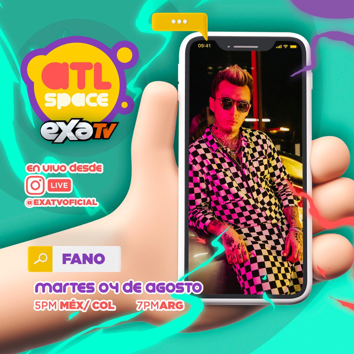 atlgarza's tweet photo. Hoy es día de #AtlSpace, tendré súper invitados. No falten! https://t.co/nstmyWHr2a