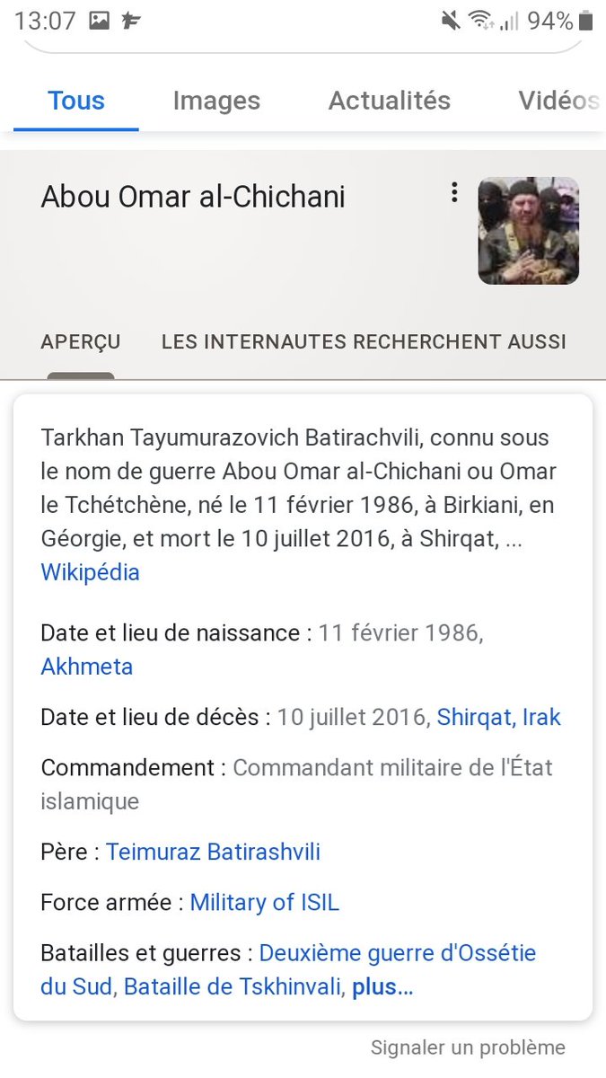  Là il fav un tweet qui demande à Allah de récompenser des terroristes partis et tués en Syrie au combat.