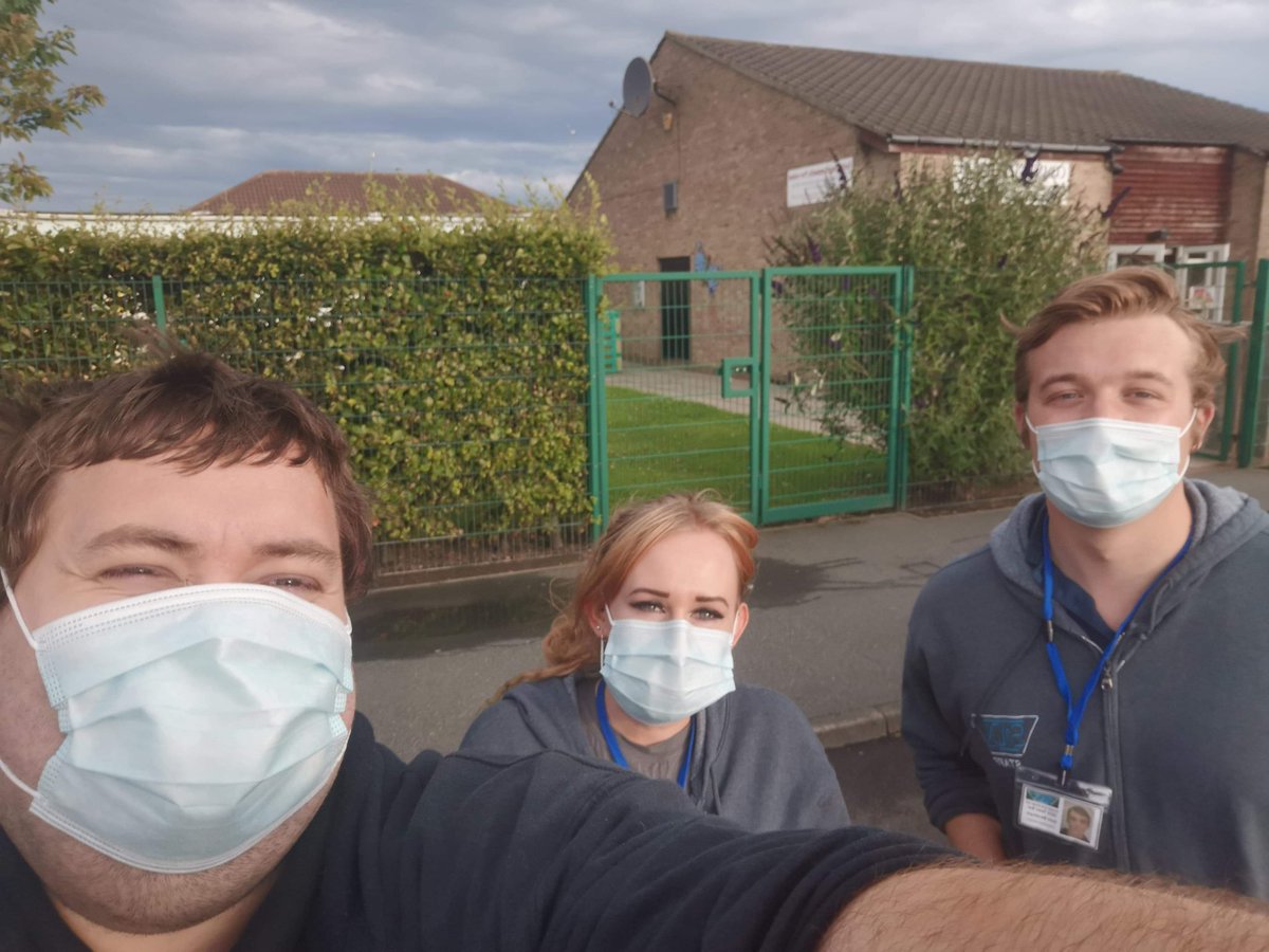 SilxTeen's tweet photo. Kev, Becky and Sam are out and about in Blyth tonight at the skatepark, south beach, Ridley park and cowpen #detachedyouthwork #lookoutforus https://t.co/nXFkSodP3W