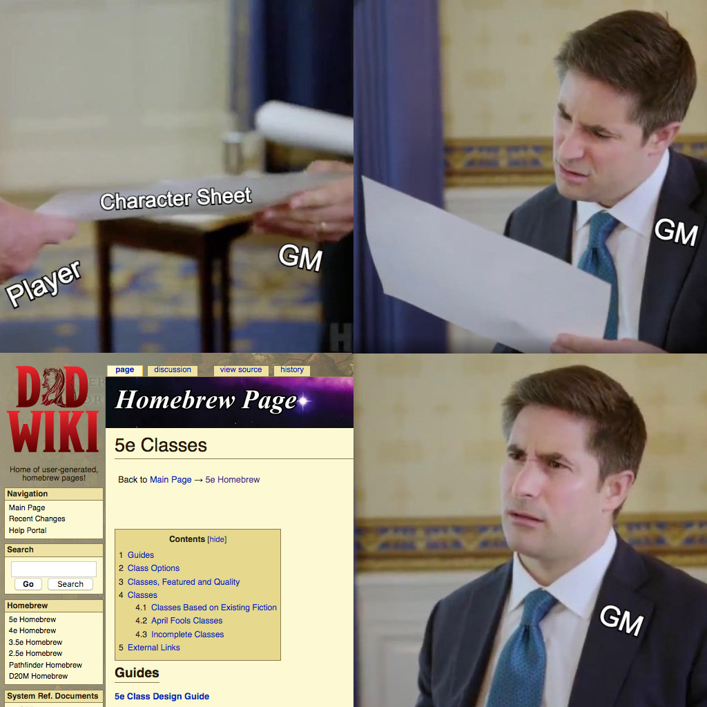 Thinkdm Org On Twitter Your Character Can Do What Dnd