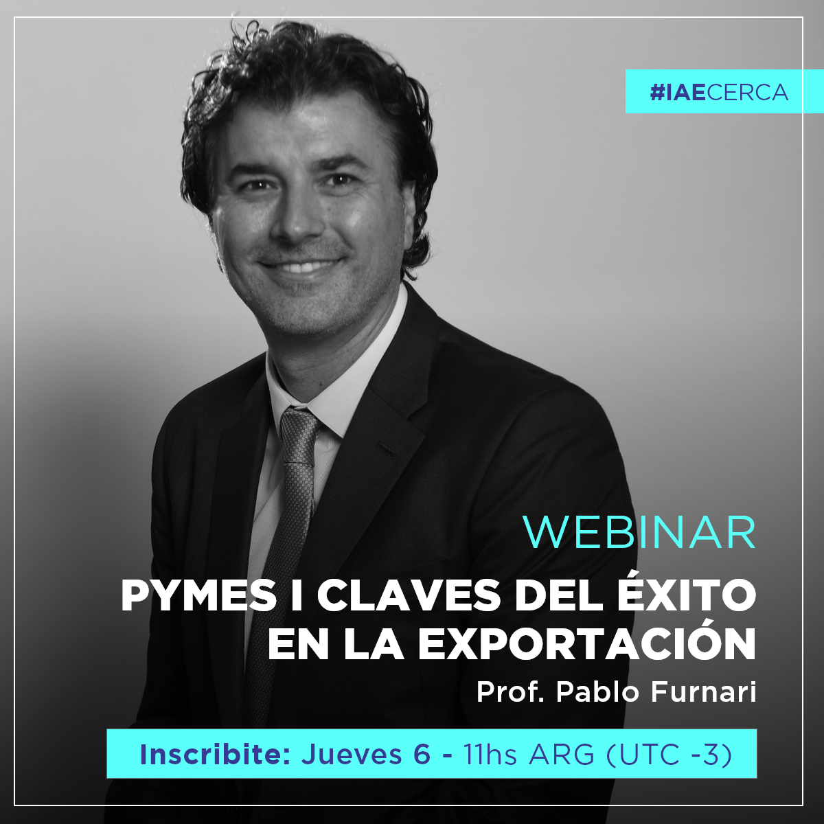 IAE_Austral's tweet photo. Sumate al Webinar "PYMES. Claves del éxito en la Exportación, una mirada al futuro que se viene" con @pablofurnari. 6 de Agosto, 11hs ARG. Agenda e inscripciones :https://t.co/LOye6Lglih @PyMES_IAE
#PymesIAE #Pymes #Empresa #Exportaciones #Negocios #IAEBS https://t.co/txkjV42pan