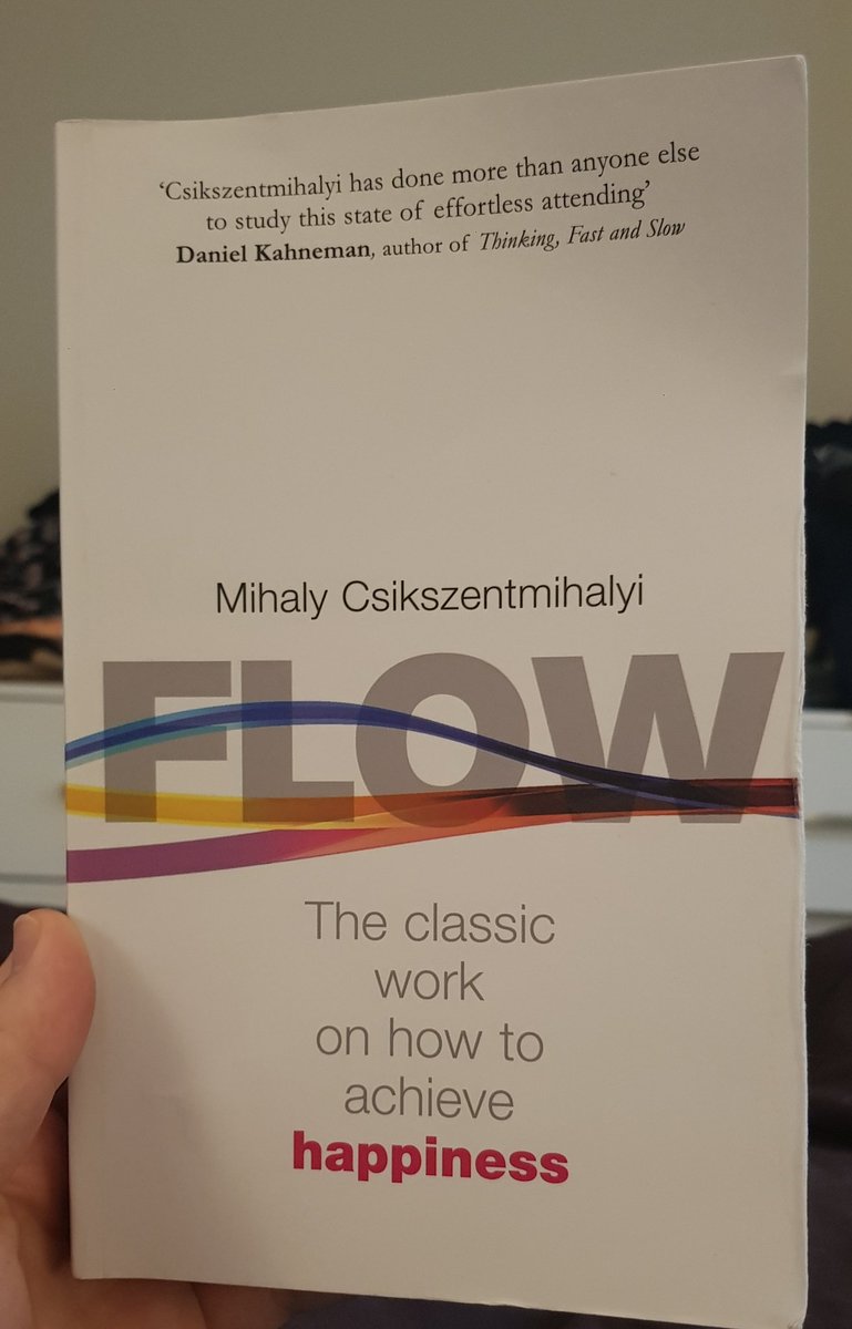 Read about flow in another book and it intrigued me so decided to read more. A regretful decision. Author goes off on so many tangents and doesn't really touch on the basics and has about 8 books on the subject. Perhaps I bought the wrong one but this wasn't for me. 4/10
