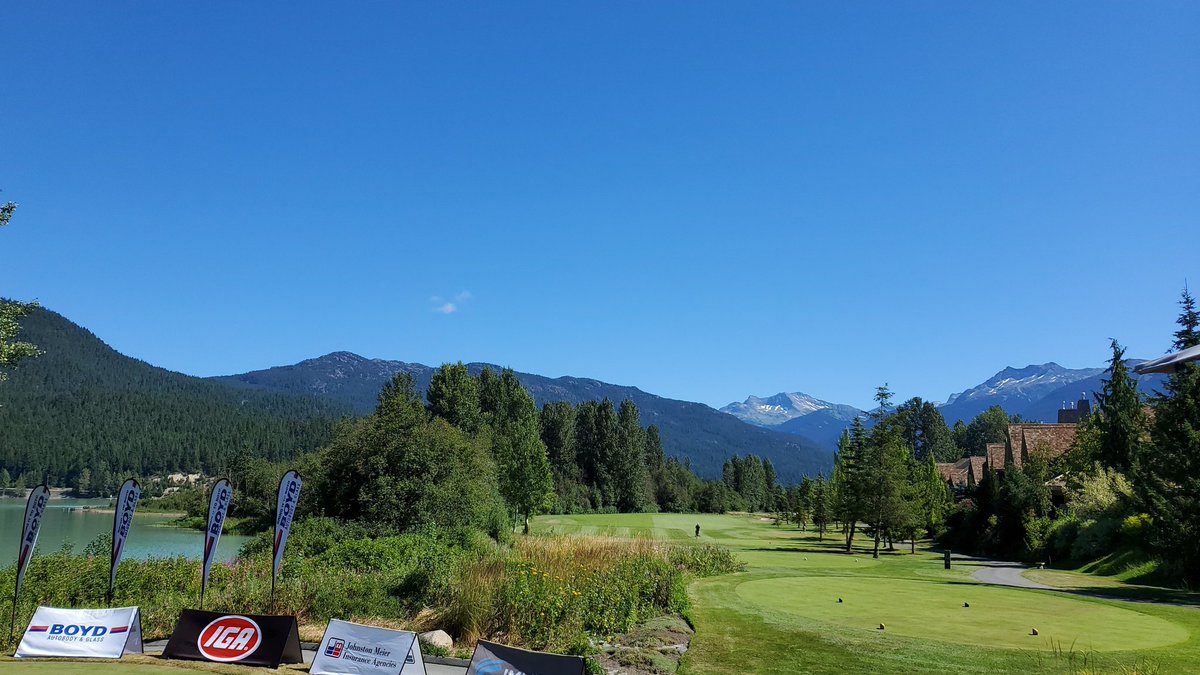 vancouvergolf's tweet photo. #WhistlerOpen @NicklausNorthGC Players, GET SOCIAL!!
Send out a tweet or FB post with a pic of @BoydAutobody banners + a shout out to Boyd Autobody to be put in a draw for a $750 bumper repaint & a $250 @VanGolfTour Prize spend! #VGT
#bringittoBoyd #BoydAutobody
#NickNorth https://t.co/Yc0a2x3aC6