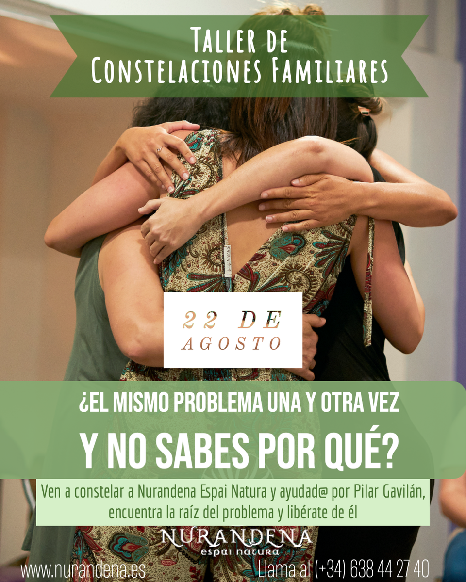 🕉No dudéis en consultar por mensaje directo o llamando al teléfono que aparece en la publicación🧘🏽‍♀️

#constelacionesfamiliares #valencia #meditación #taller #nurandena