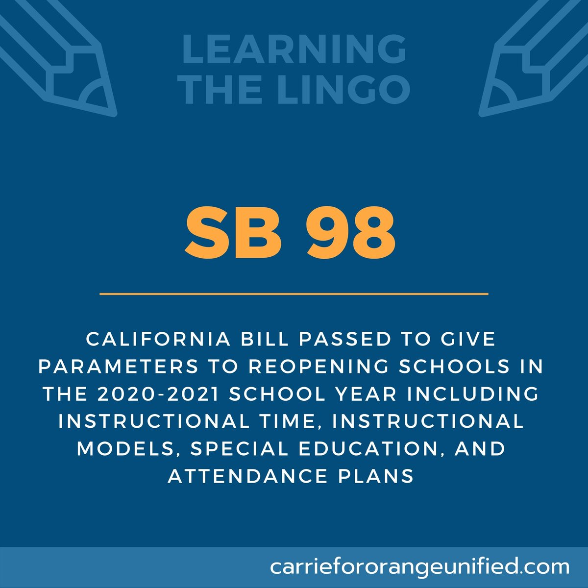 Carrie4OUSD's tweet photo. Understanding leads to better conversations about our children's education.

Learn some of the lingo often used in discussions, articles, and plans for school reopening. 

Find OUSDs “Safety &amp; Health-Driven School Reopening Plan” at https://t.co/oLmfnbD9MB in English &amp; Spanish. https://t.co/hK8oRbANbK