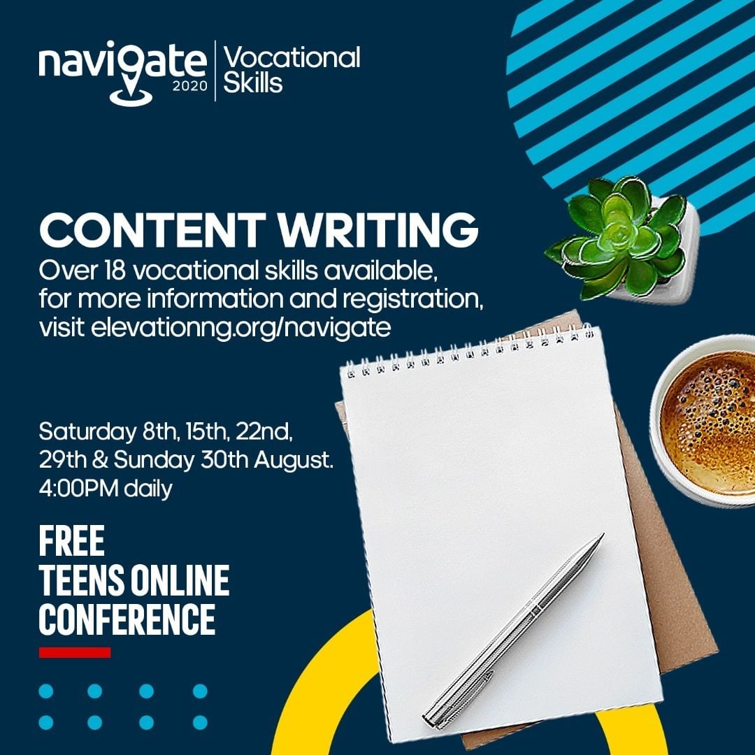 PGeeman's tweet image. What&apos;s better than a lockdown?
A virtual conference for #Teenagers!!!

Still undecided as to why you should register your teenagers for #Navigate2020 Conference?

Check out &amp;gt;&amp;gt;&amp;gt; these array of vocational skills available for your wards at the conference.