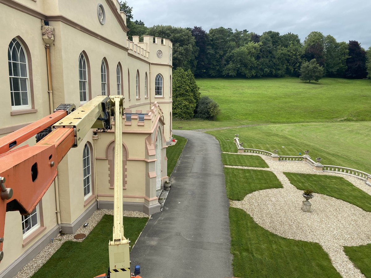 We’re super busy doing lots of maintenance on the building. It really does take a lot to keep Tawstock Court going but so rewarding that this beautiful and historical building continues to have a bright future. #devonweddings #devonweddingvenue #northdevon #northdevonweddings
