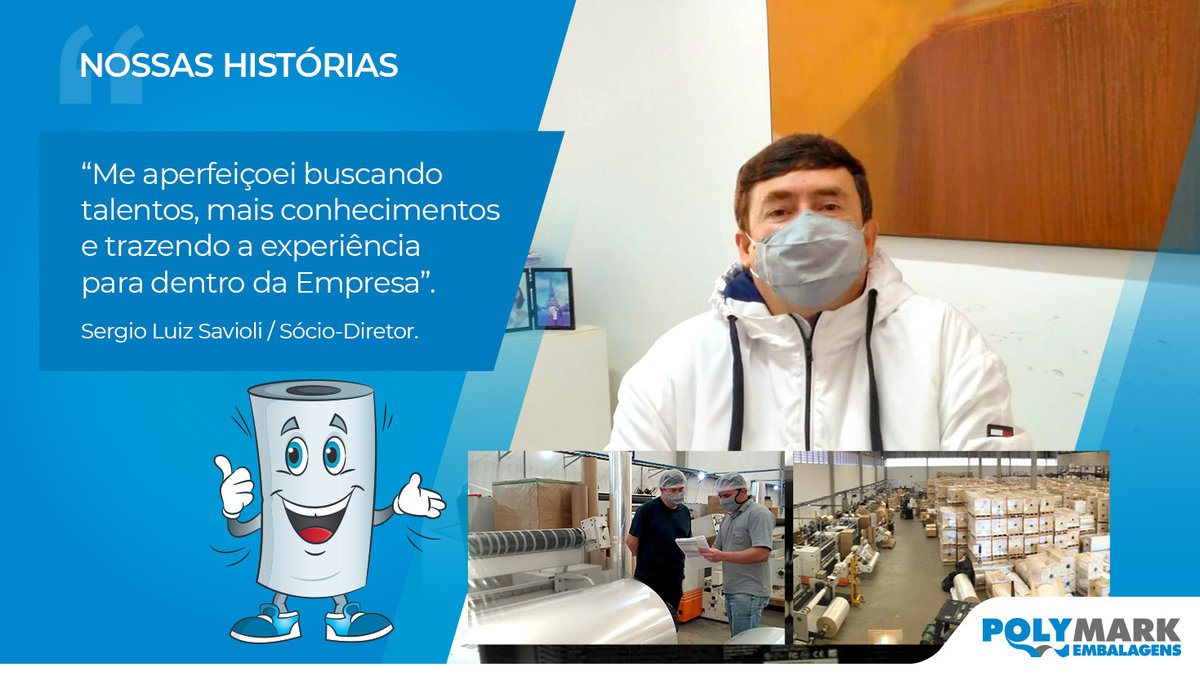 PolymarkE's tweet image. Há 24 anos a Polymark está no Mercado e com orgulho são muitas as experiências incríveis que envolvem nossa Marca.
Para conhecer um pouco mais das nossas histórias, acesse nosso facebook, Instagram e Linkedin.