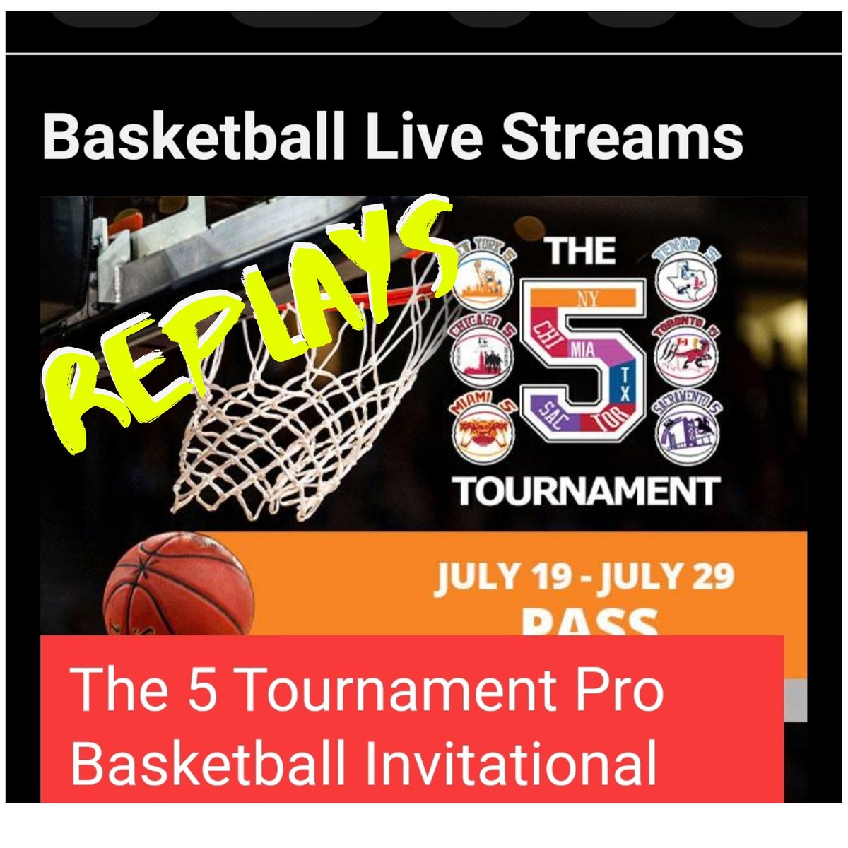 The5Tournament's tweet photo. Did you miss out on @the5tournament? Order the replays via @FiteTV now! Watch on your home 💻 or wherever you are on your 📱. #PPV https://t.co/74ByQfXEve
