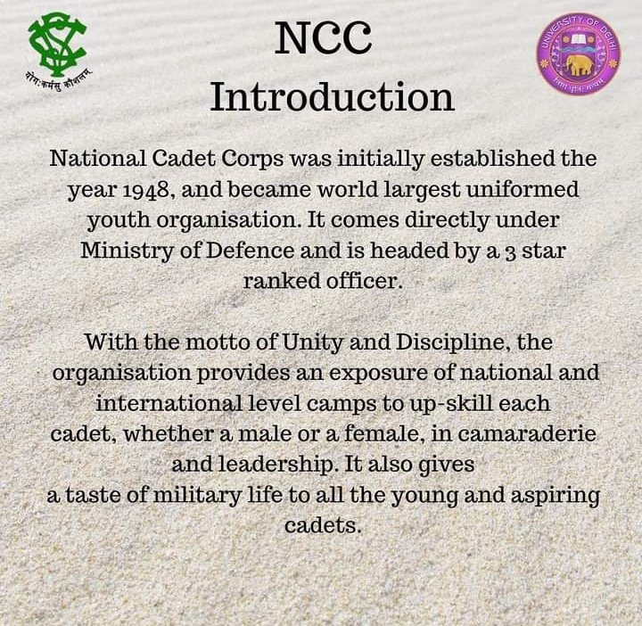 SMCCVSDU's tweet photo. #SMCCVS series
Let’s join CVS....
Today, we are introducing #NCC CVS- #NationalCadetCorps
We wish them luck for future.
https://t.co/wW9PfBb2qr
Design Credits:- Bhupesh Giri and Shagun Thapliyal.
Visit- https://t.co/k1ICHSyR3D
#nccnavy #nccdu #du #college #cvs #IndianNavy https://t.co/fq4LMZBOKW