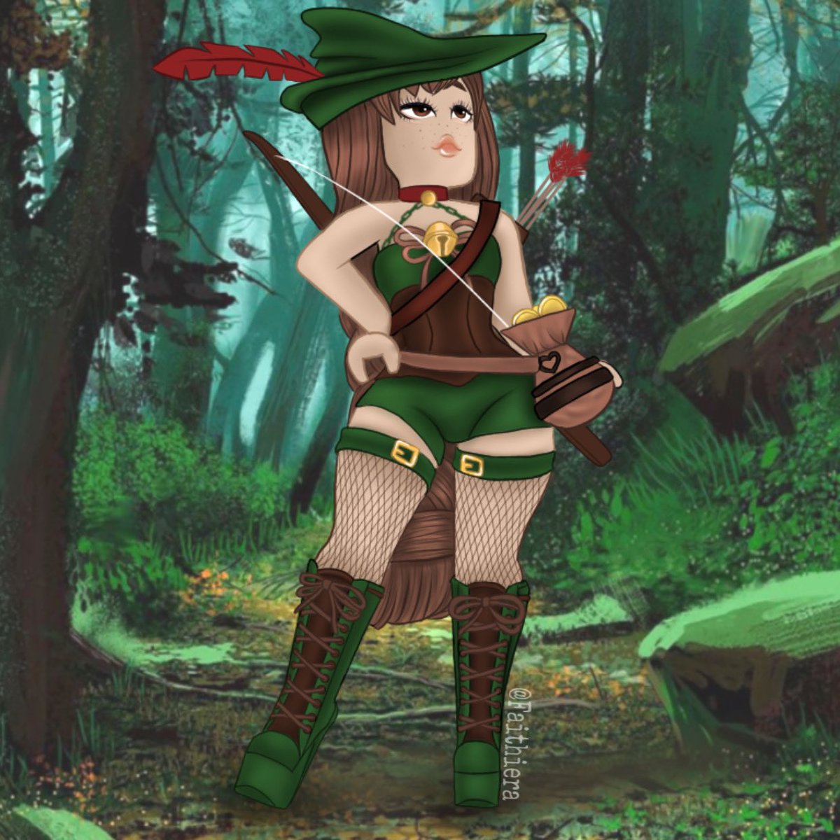 Faith on X: 🏹💰Hero or Thief?💰🏹 • • ~ Here's an edit based on the  classic fairy tale character, Robin Hood!! • • Tags: #royalehigh #roblox  #royalehighedit #royalehighoutfit #robloxedit #rh   / X