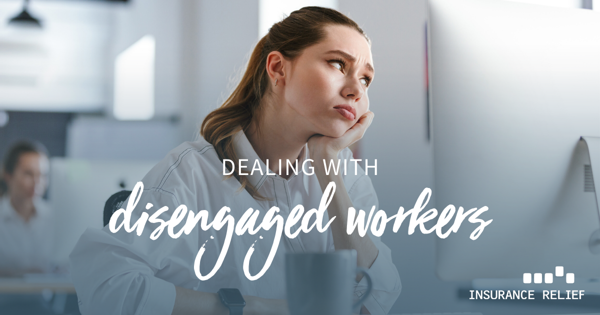 InsuranceRelief's tweet photo. Having issues getting disengaged workers to become more involved? Here are 5 ways to help your employees become engaged -> https://t.co/OZJxo1p3D6
#InsuranceRelief #Leadership #EmployeeExperience https://t.co/4CPnZKYUZR