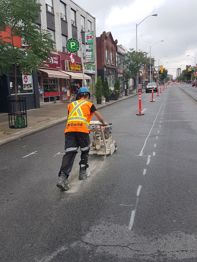 TO_Cycling_Ped's tweet photo. #CityofTO work has started on the Bloor West Extension connecting from Shaw to Runnymede. Please be patient as crews work to deliver this new bikeway project. Weather permitting most of the paint should be done in 2 weeks and barriers soon after #BikeTO
https://t.co/8wgf1B7GrS https://t.co/lWtJJ82cX5